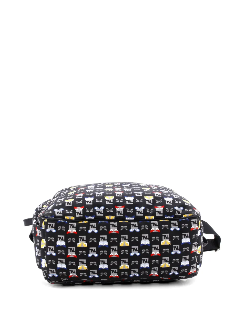 Monster Diaper Bag Printed Nylon Crossbody Bag