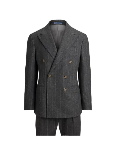 Polo Ralph Lauren pinstripe-pattern double-breasted suit