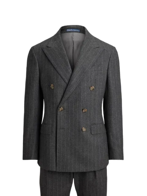 Polo Ralph Lauren pinstripe-pattern double-breasted suit