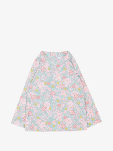 Petit Bateau protección solar con motivo floral