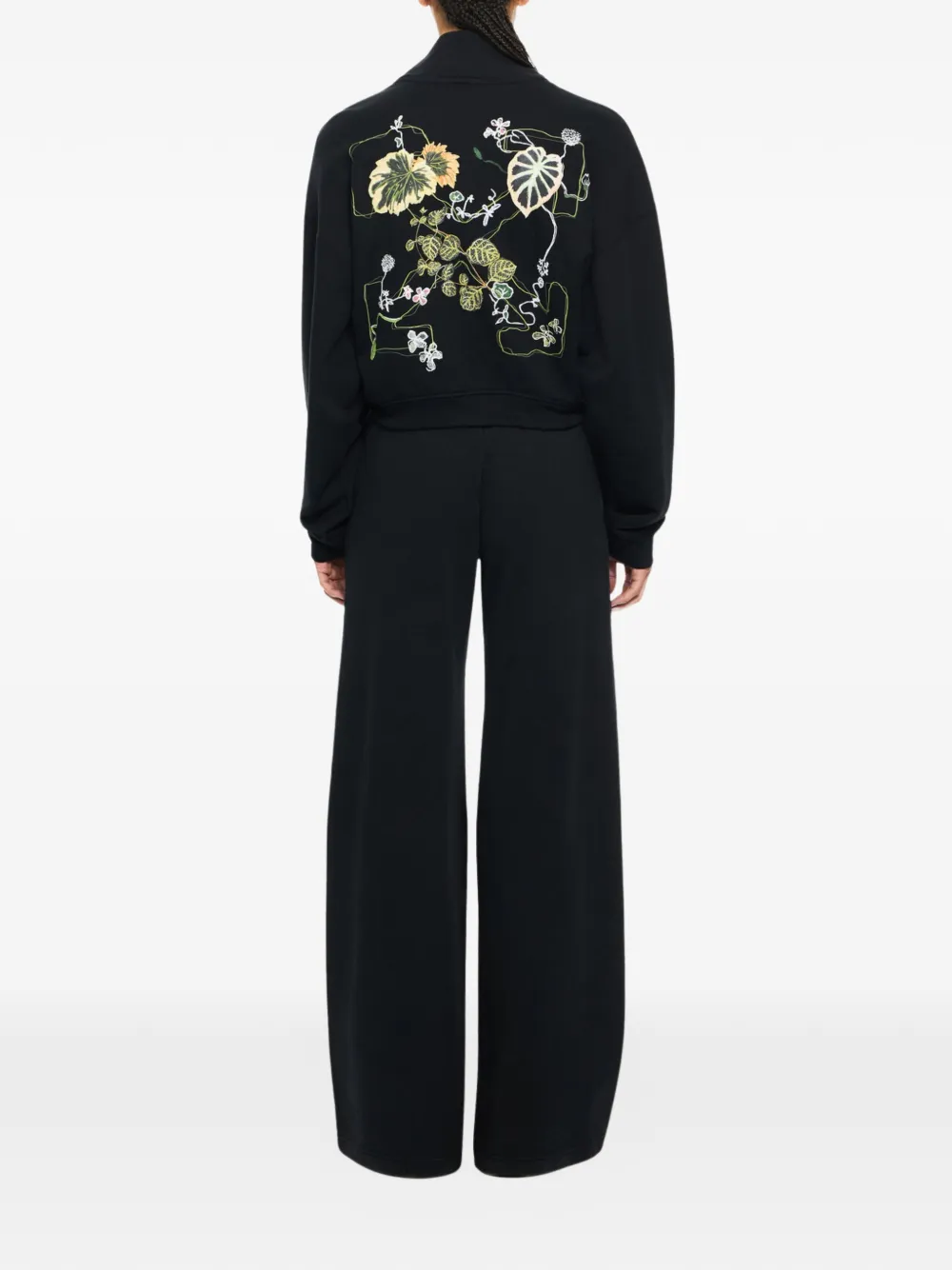 Off-White Bookish broek met logo-print Zwart