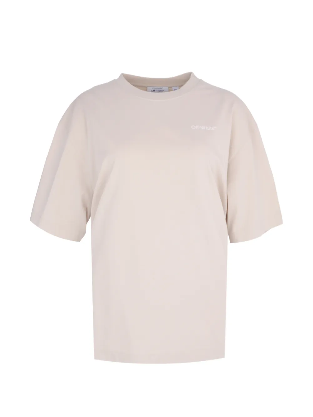 Off-White Half Arrow-print T-shirt - Nude