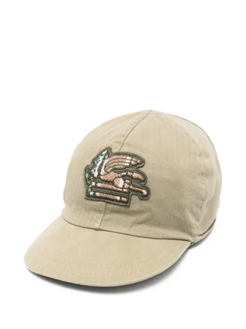 ETRO KIDS Pegaso-embroidered cap