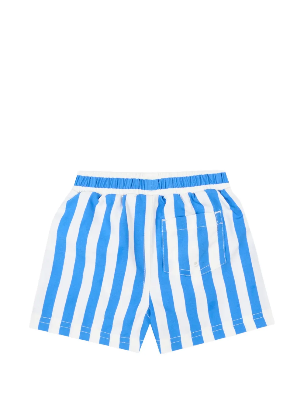  Petit Bateau Striped Swim Shorts - Blue 