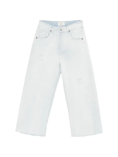 VICOLO distressed denim trousers