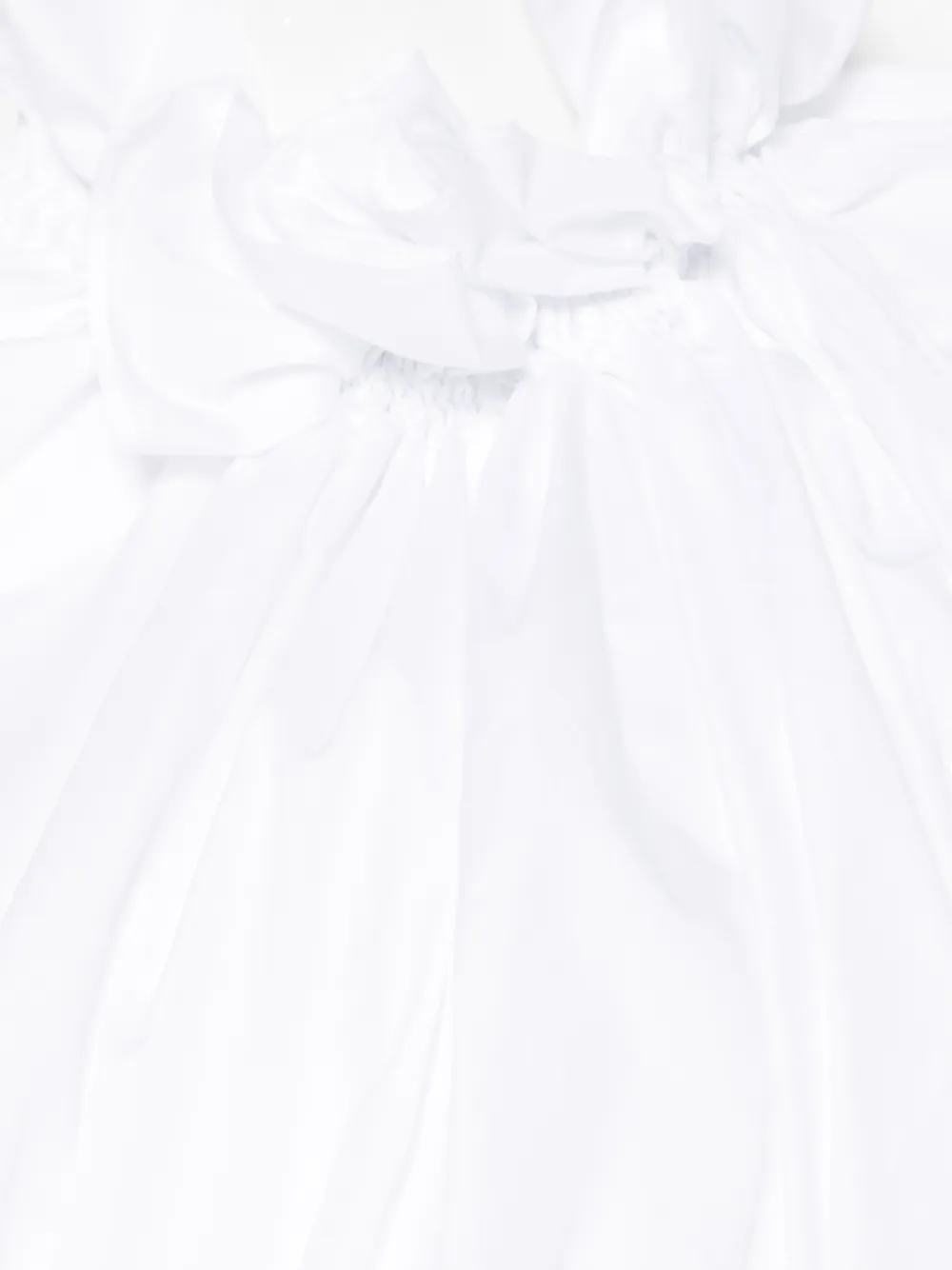  Comme Des Garçons Ruffled Blouse - White 