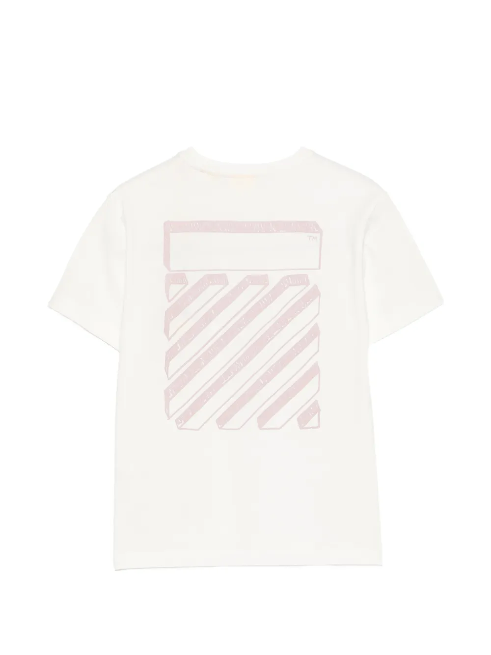  Off-white Kids Diag-stripe T-shirt 