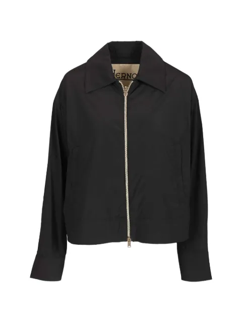 Herno collared zip jacket