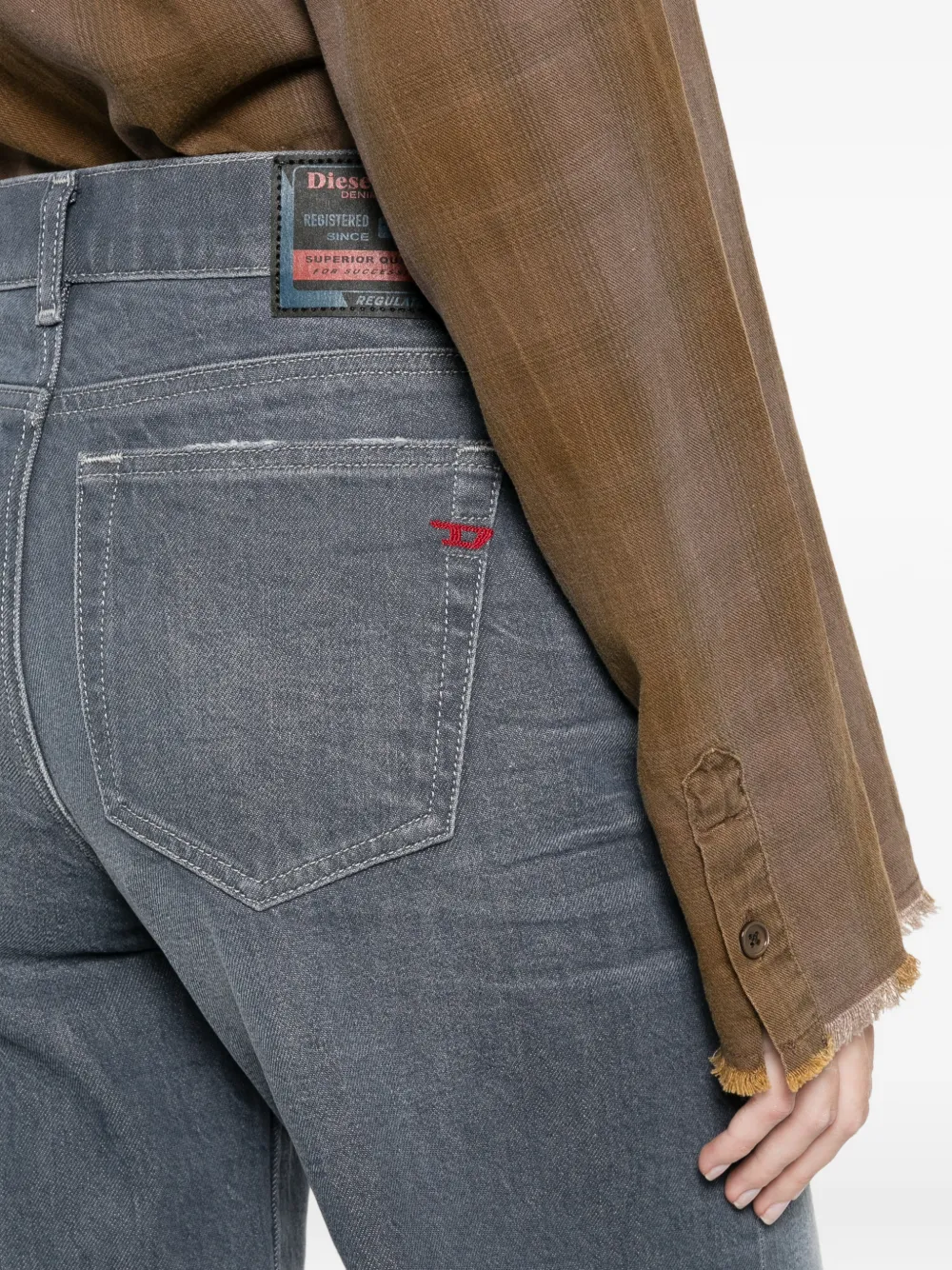 Diesel 1978 D-Akemi jeans Grijs
