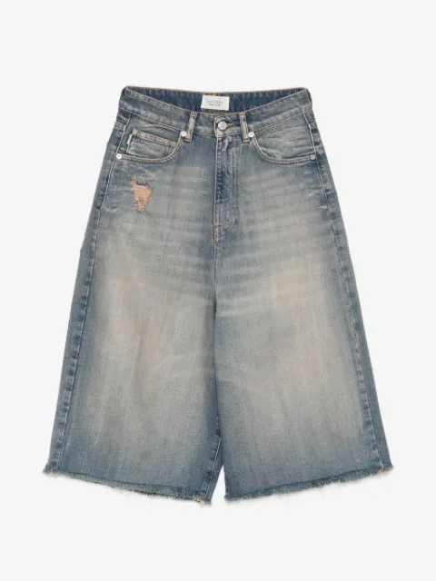 VICOLO Carola frayed shorts