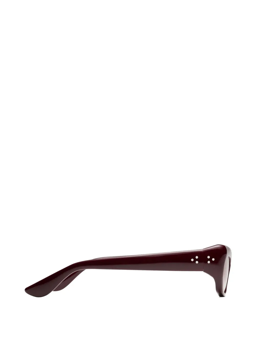  Port Tanger Isa Rectangle-frame Sunglasses - Red 