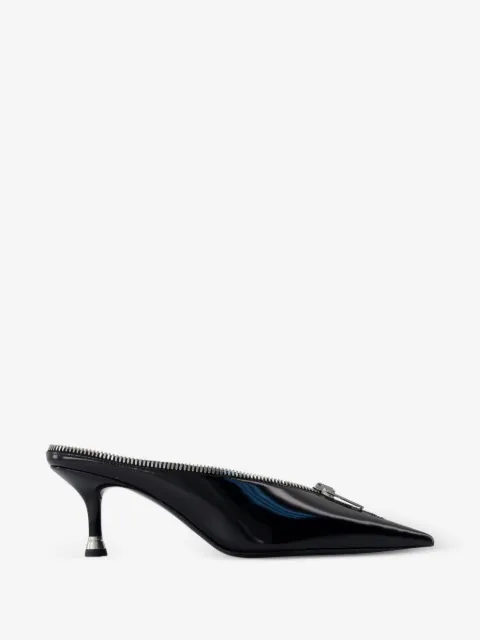 Alexander Wang Akila zip closed-toe mules