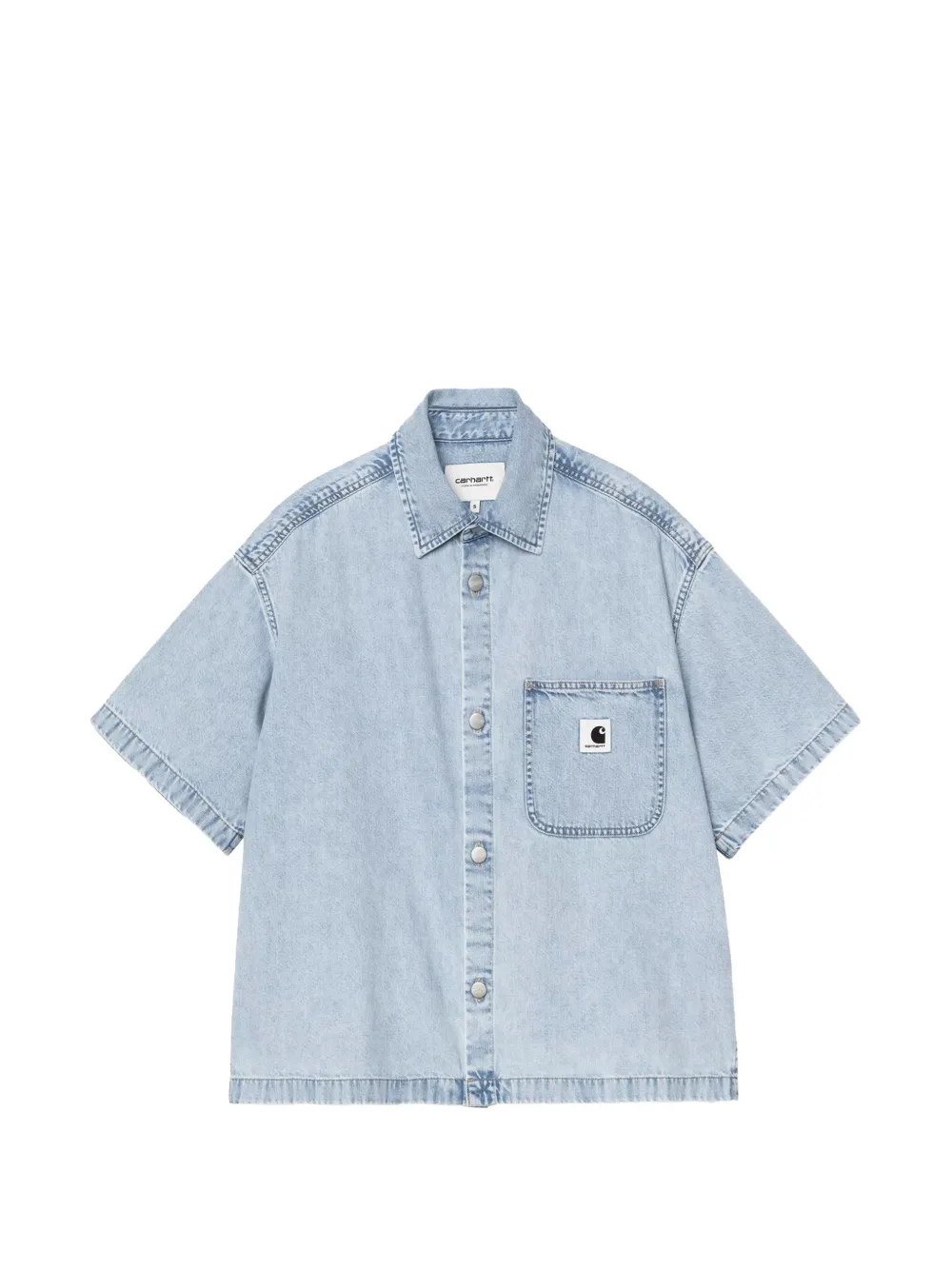 Carhartt WIP pocket denim shirt - Blu