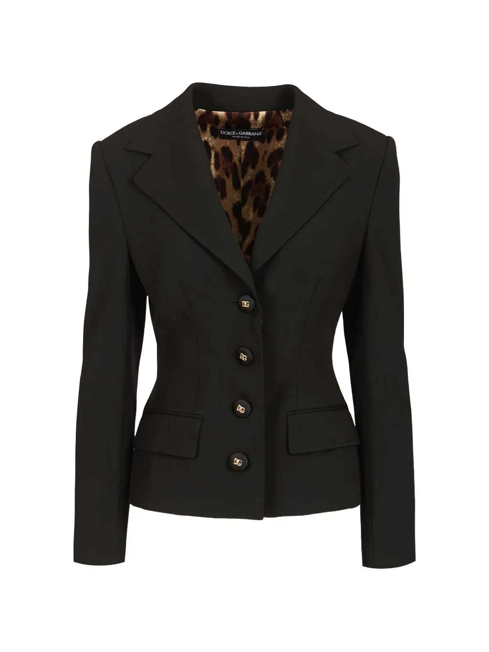 Dolce & Gabbana button jacket - Schwarz