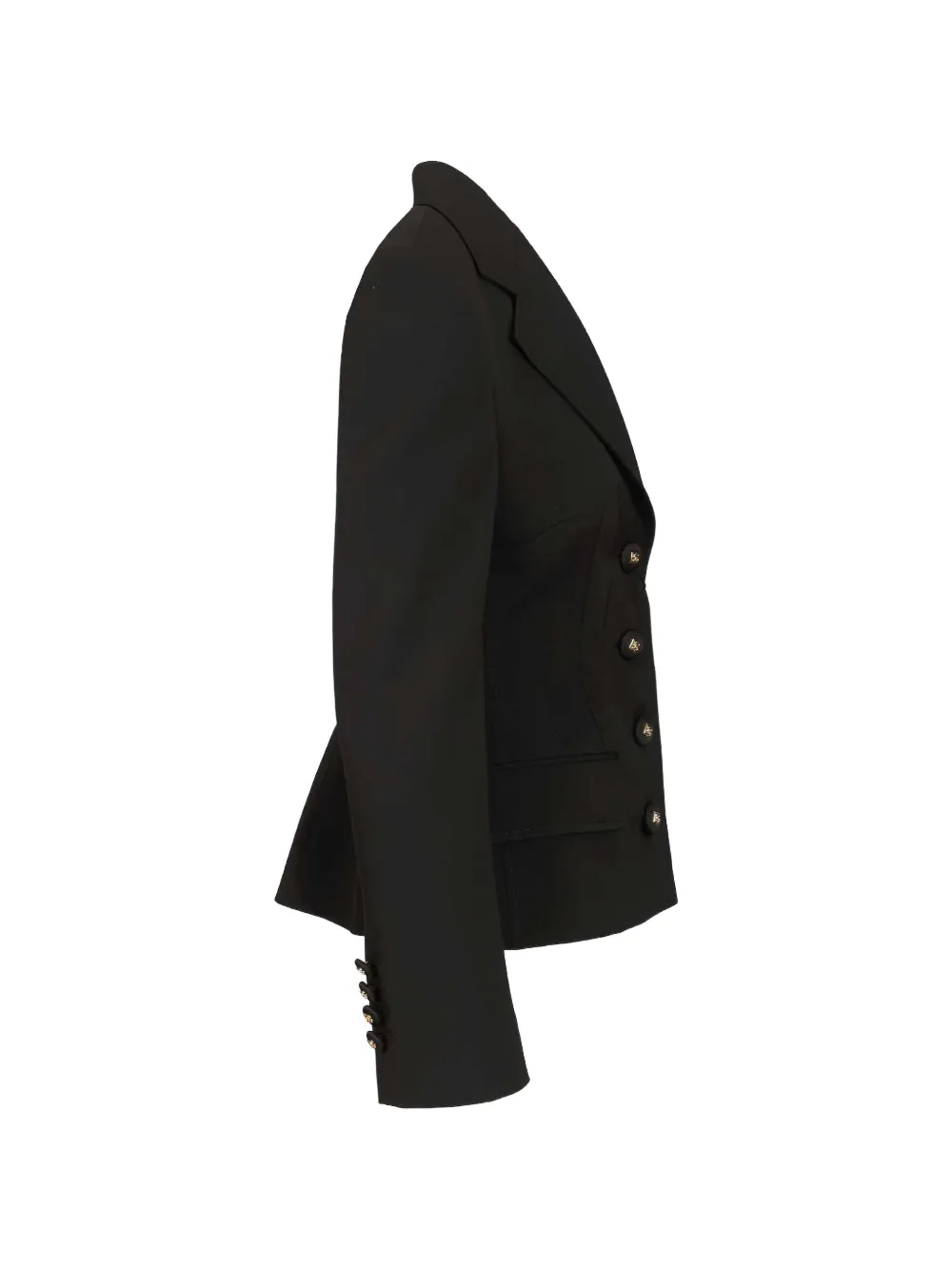  Dolce & Gabbana Button Jacket - Black 