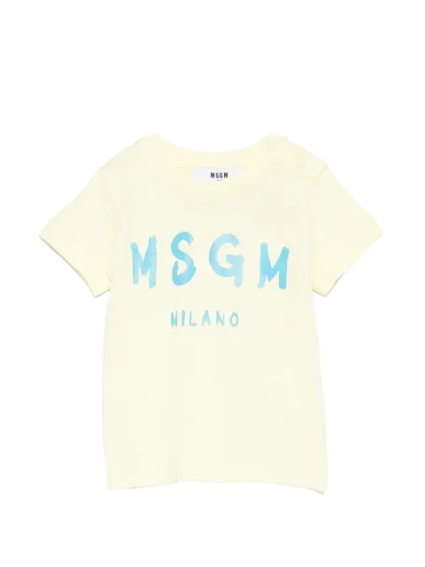 MSGM Kids logo-print T-shirt