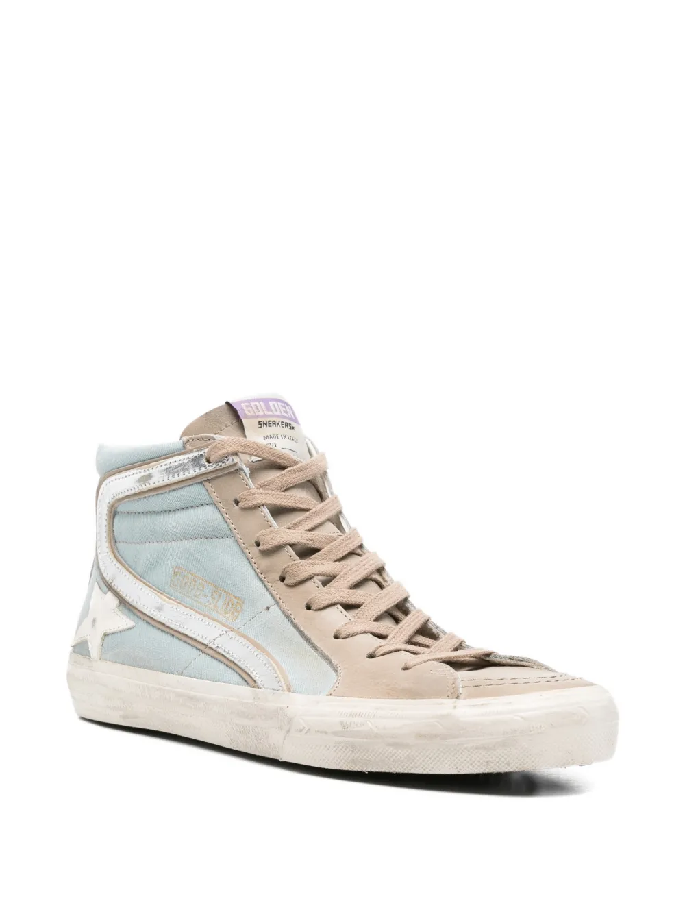 Golden Goose Slide sneakers verfraaid met sterren Blauw