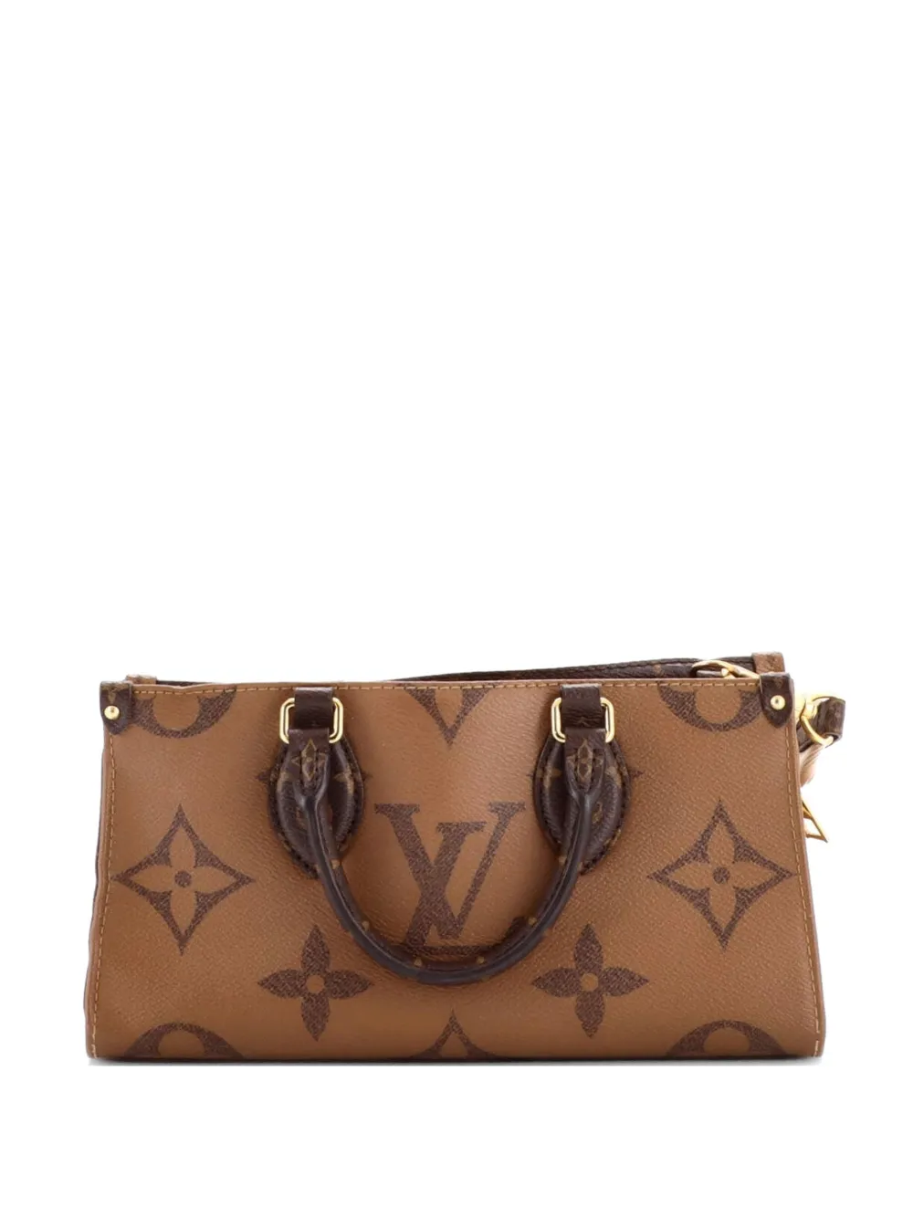 Louis Vuitton Pre-Owned OnTheGo Tote Reverse Monogram Giant East West shoulder bag - Marrone