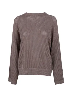 Brunello Cucinelli スパンコール ハイネック セーター | ニュートラル