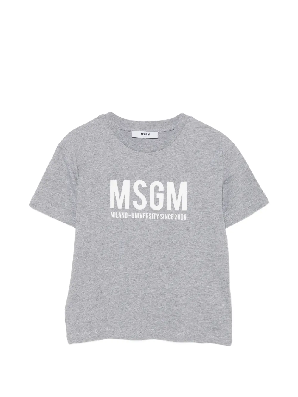 MSGM Kids short-sleeved top - Grigio