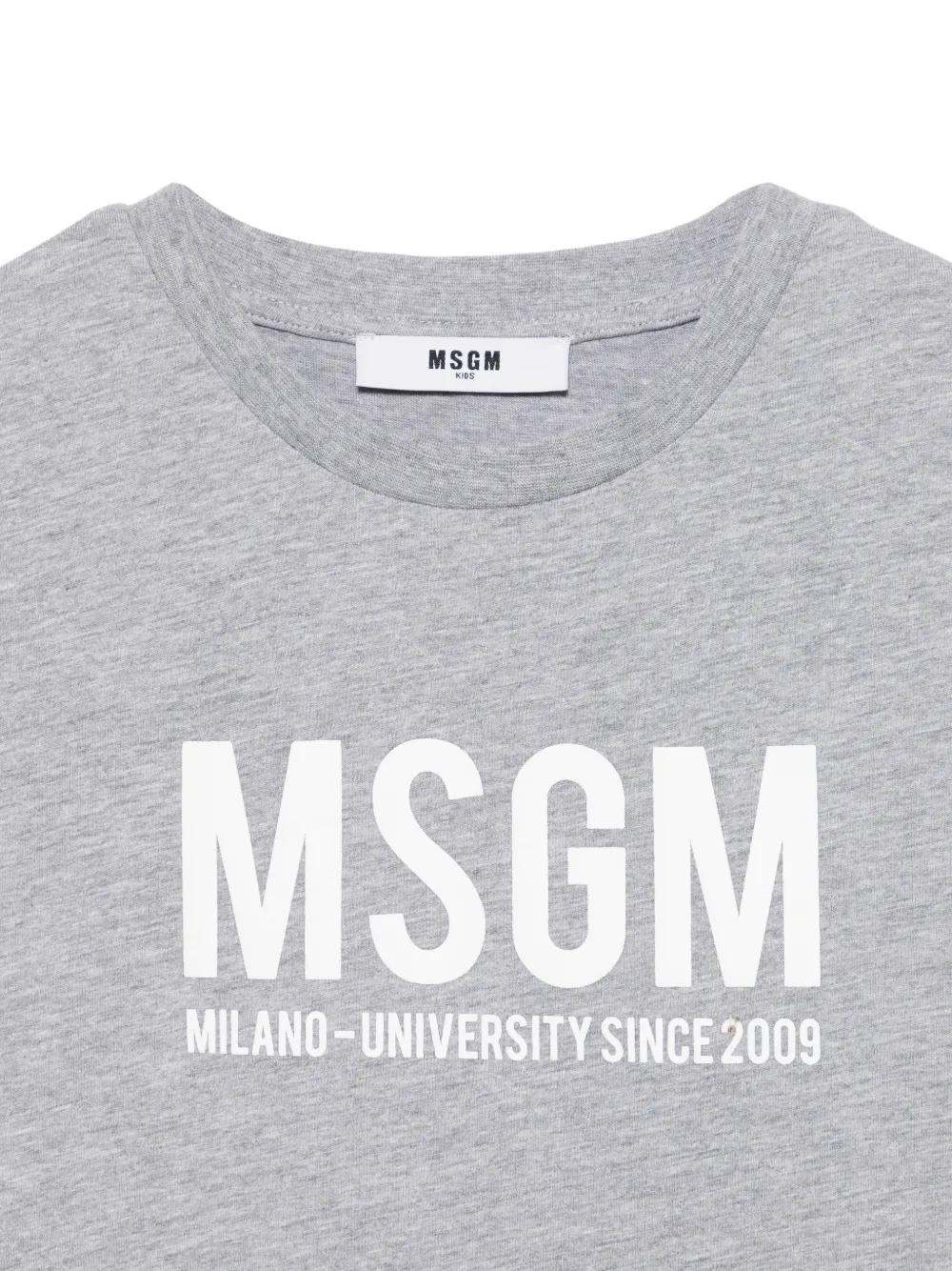 MSGM Kids Top met korte mouwen Grijs