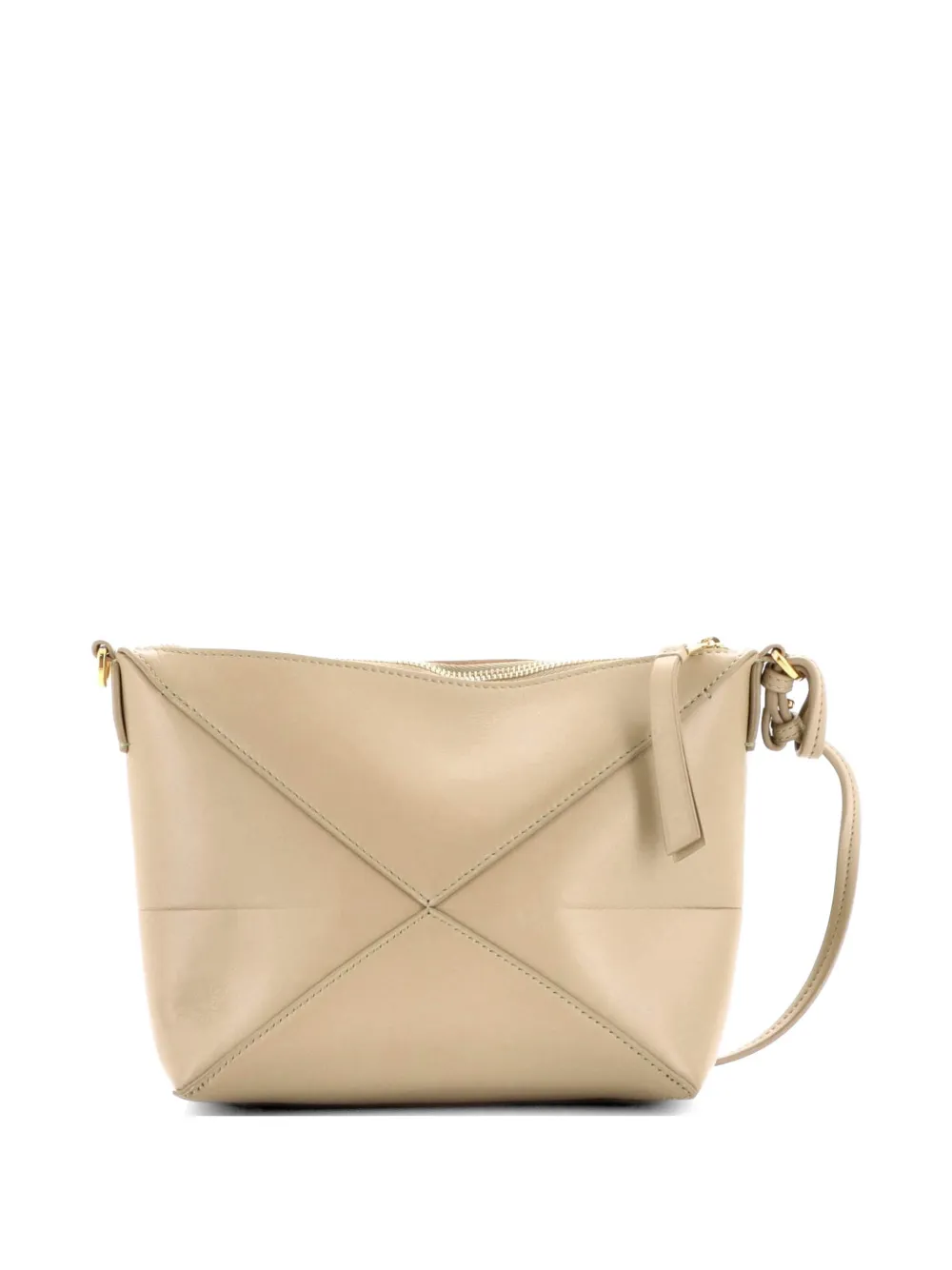  Loewe Pre-owned Puzzle Pouch Bag Leather Clutch Bag - Green 