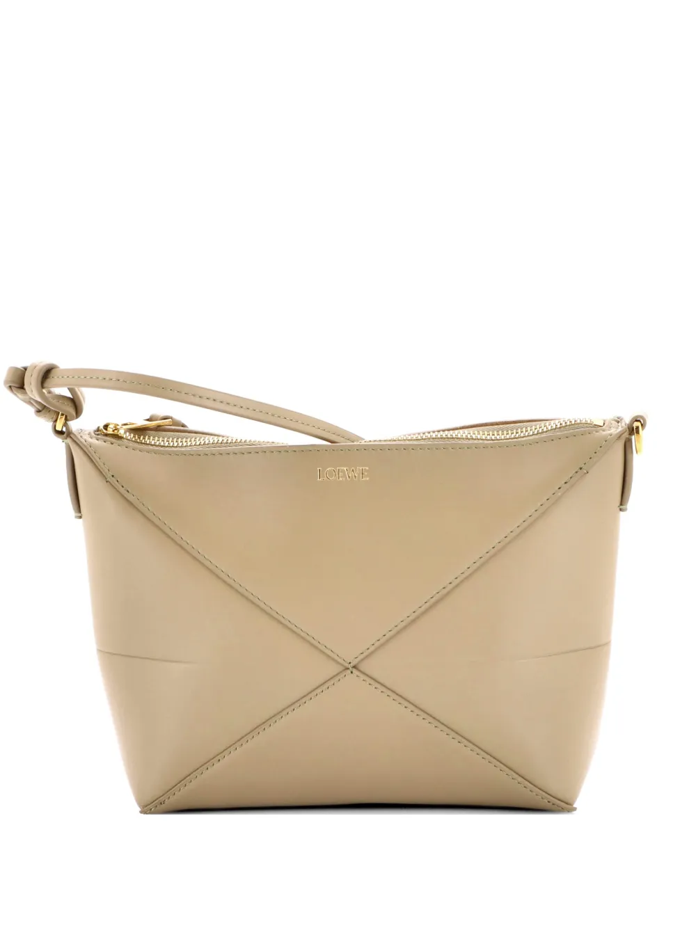 Loewe Pre-Owned Puzzle Pouch Bag Leather clutch bag - Verde