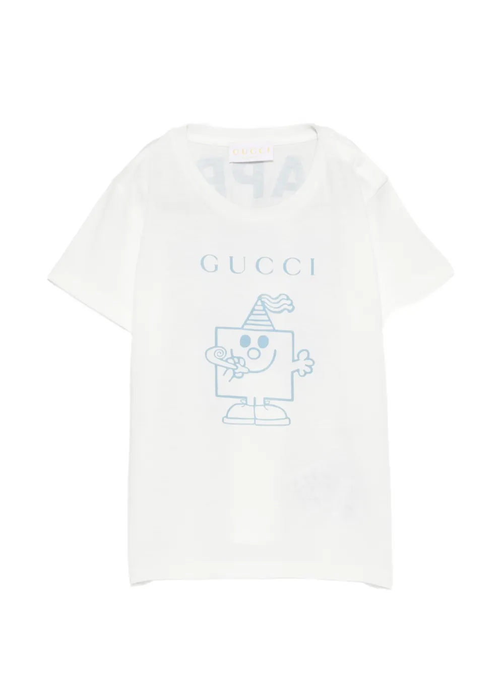 Gucci Kids x Thoip Mr. Men™ Little Miss™ print T-shirt - Weiß