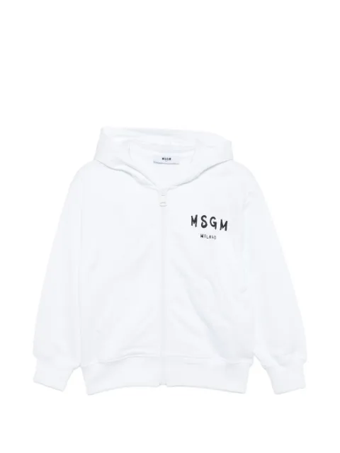 MSGM Kids zip hoodie