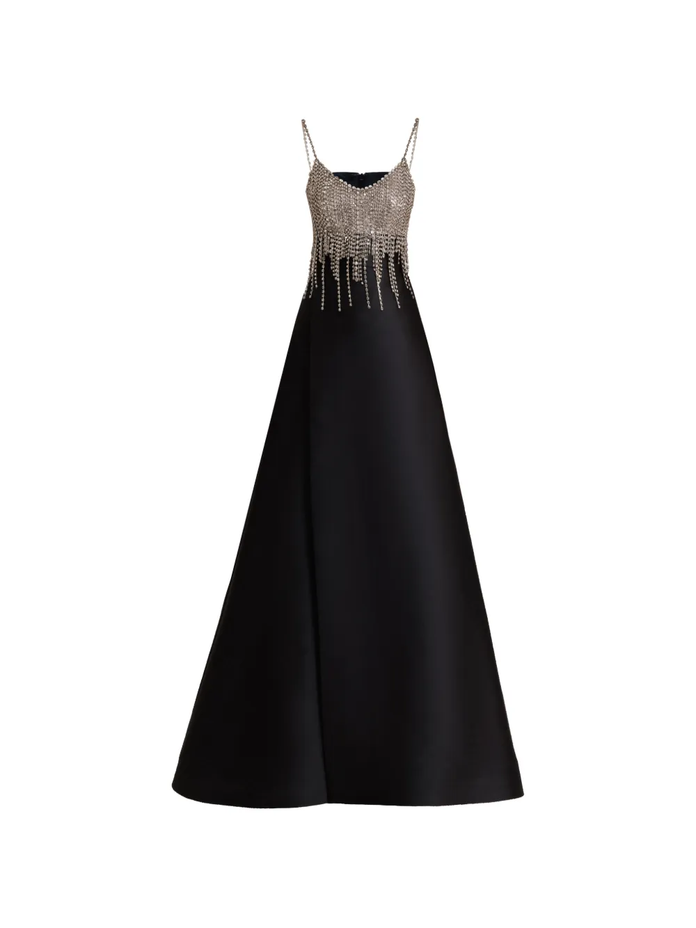 Gemy Maalouf Beaded Maxi Dress In Black