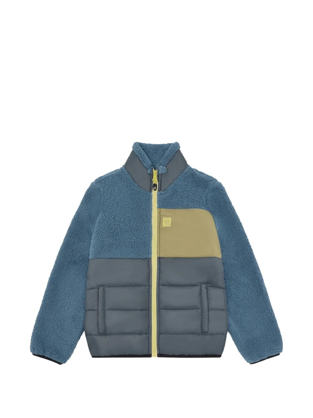 COLOR KIDS colourblock padded jacket - Blue