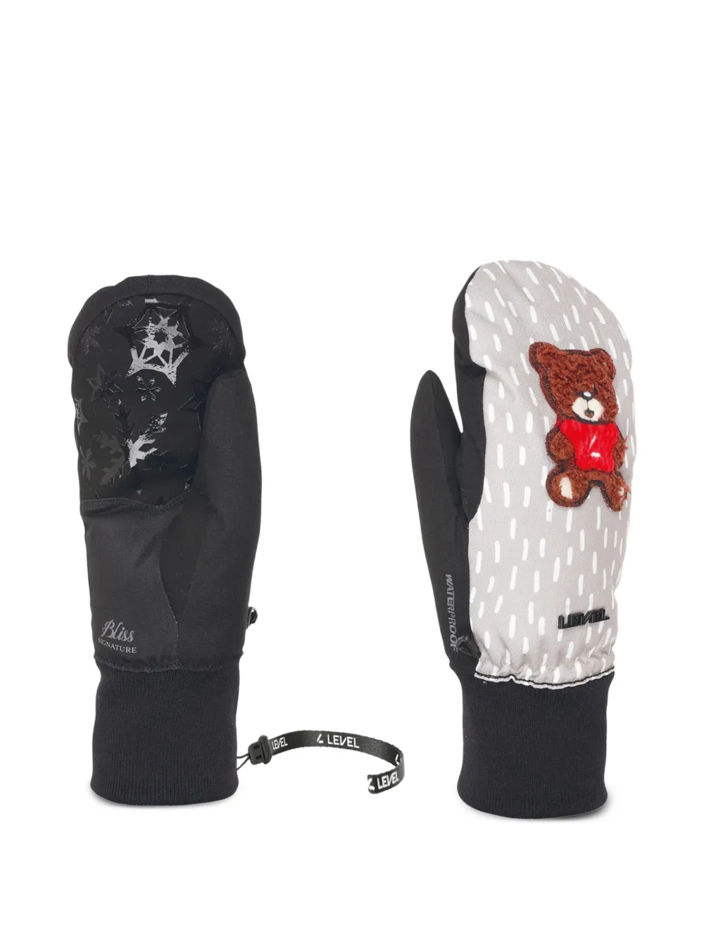  Level Coral Mitt Ski Mittens - Black 