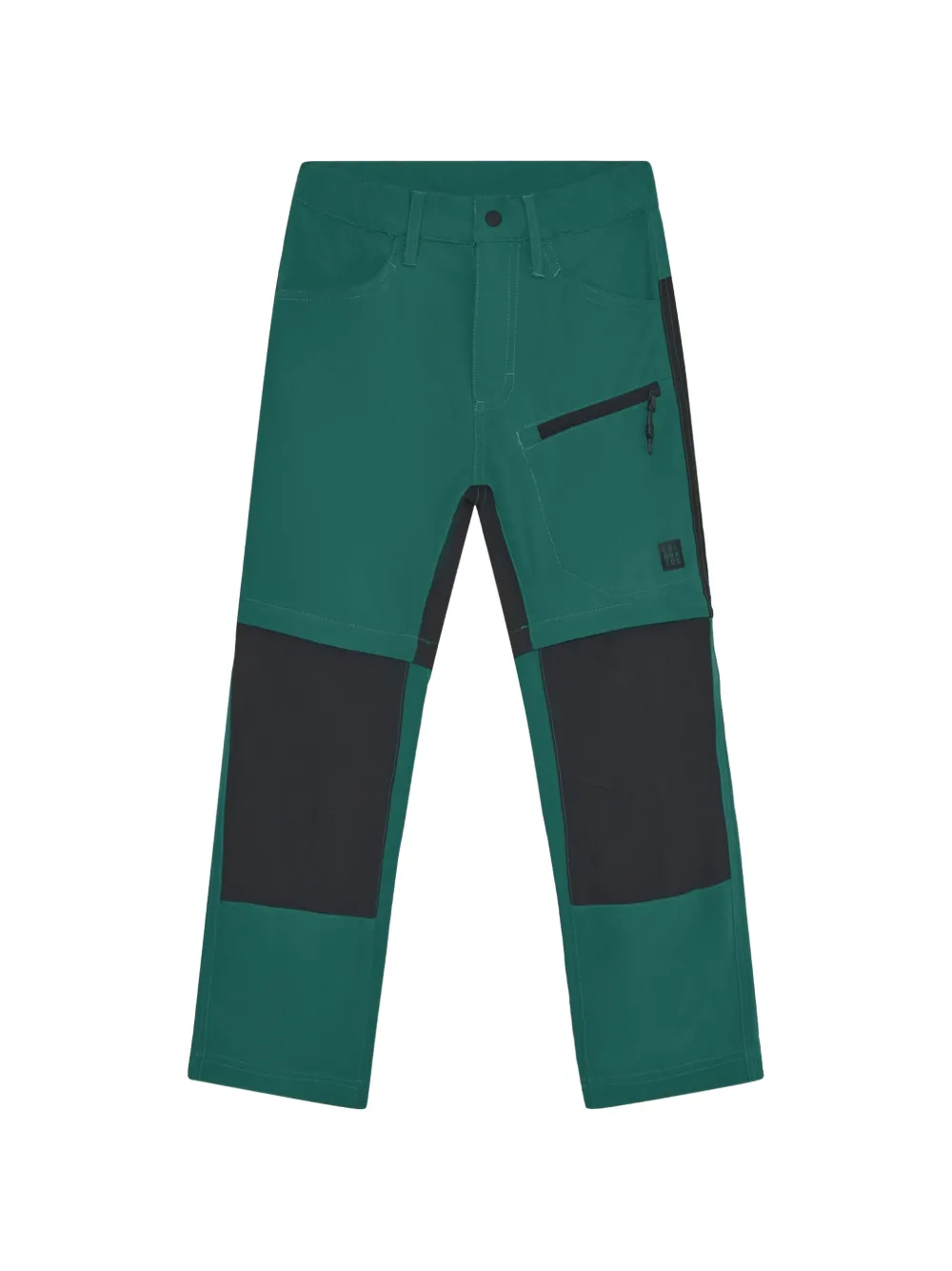 COLOR KIDS colourblock trousers - Verde