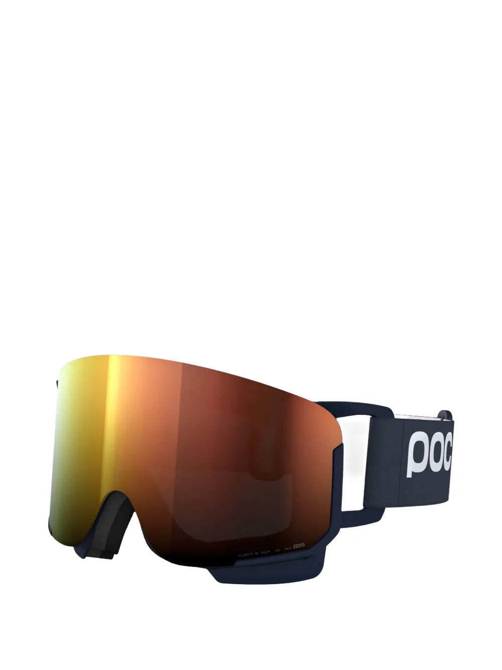 POC Skibril met spiegelglazen Zwart