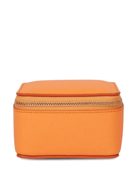 Smythson medium Panama square trinket case