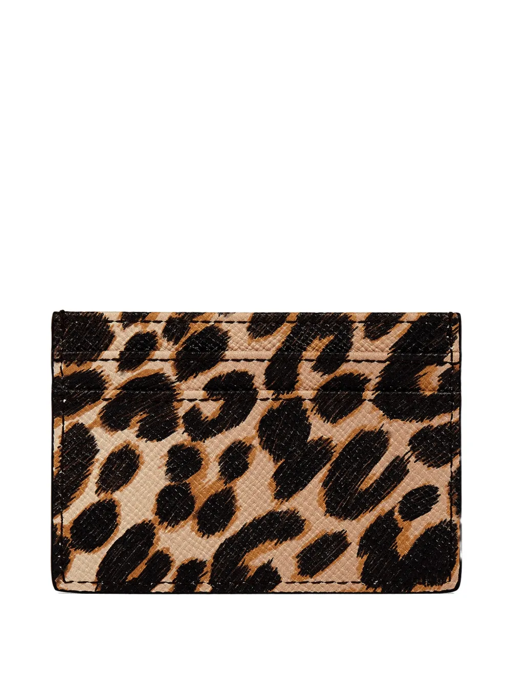Smythson Panama leopard-print card holder | Men