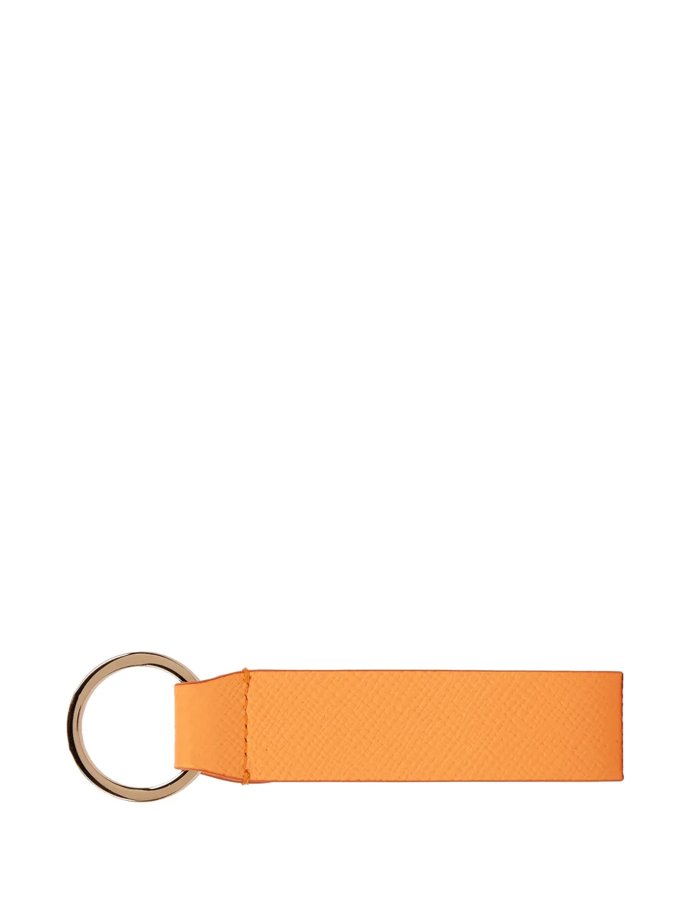  Smythson Panama Keyring - Orange 