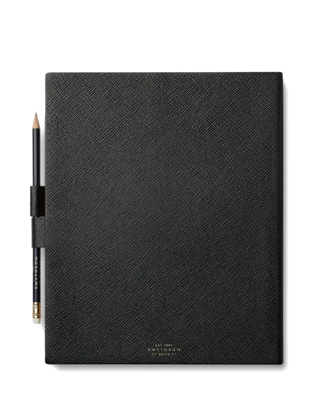 Smythson Portobello Skizzenbuch - Schwarz