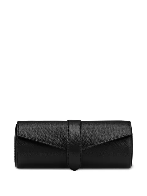 Smythson Panama watch jewellery roll