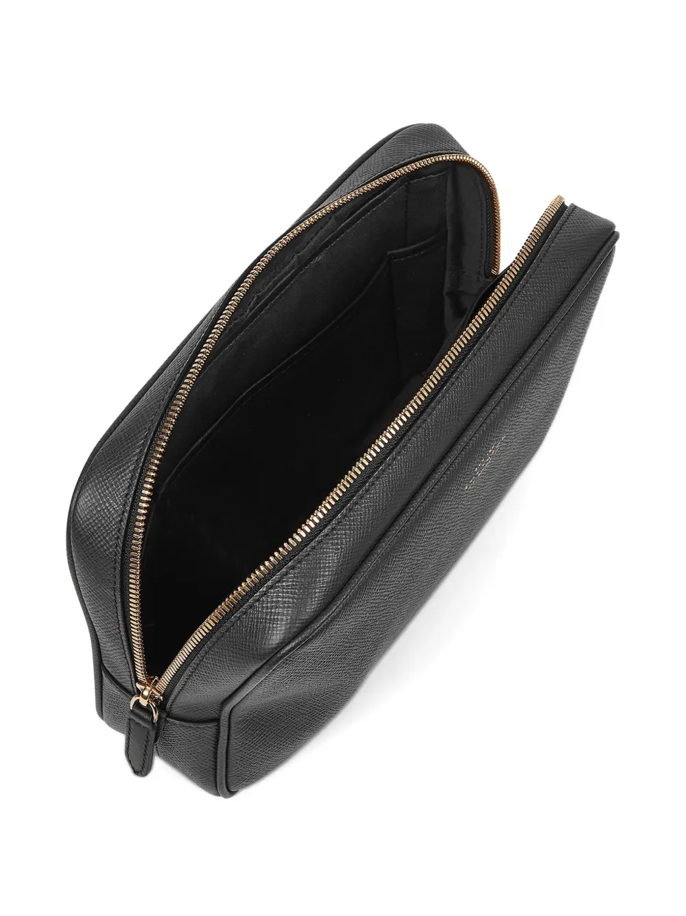  Smythson Organiser Tech Pouch - Black 