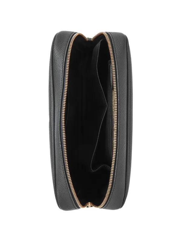 Smythson Organiser Tech Pouch | Black | FARFETCH