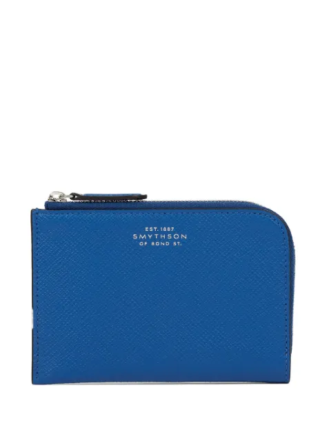 Smythson small Panama leather wallet