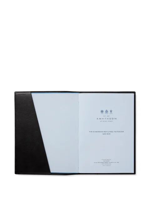 Smythson Evergreen refillable mid-size notebook