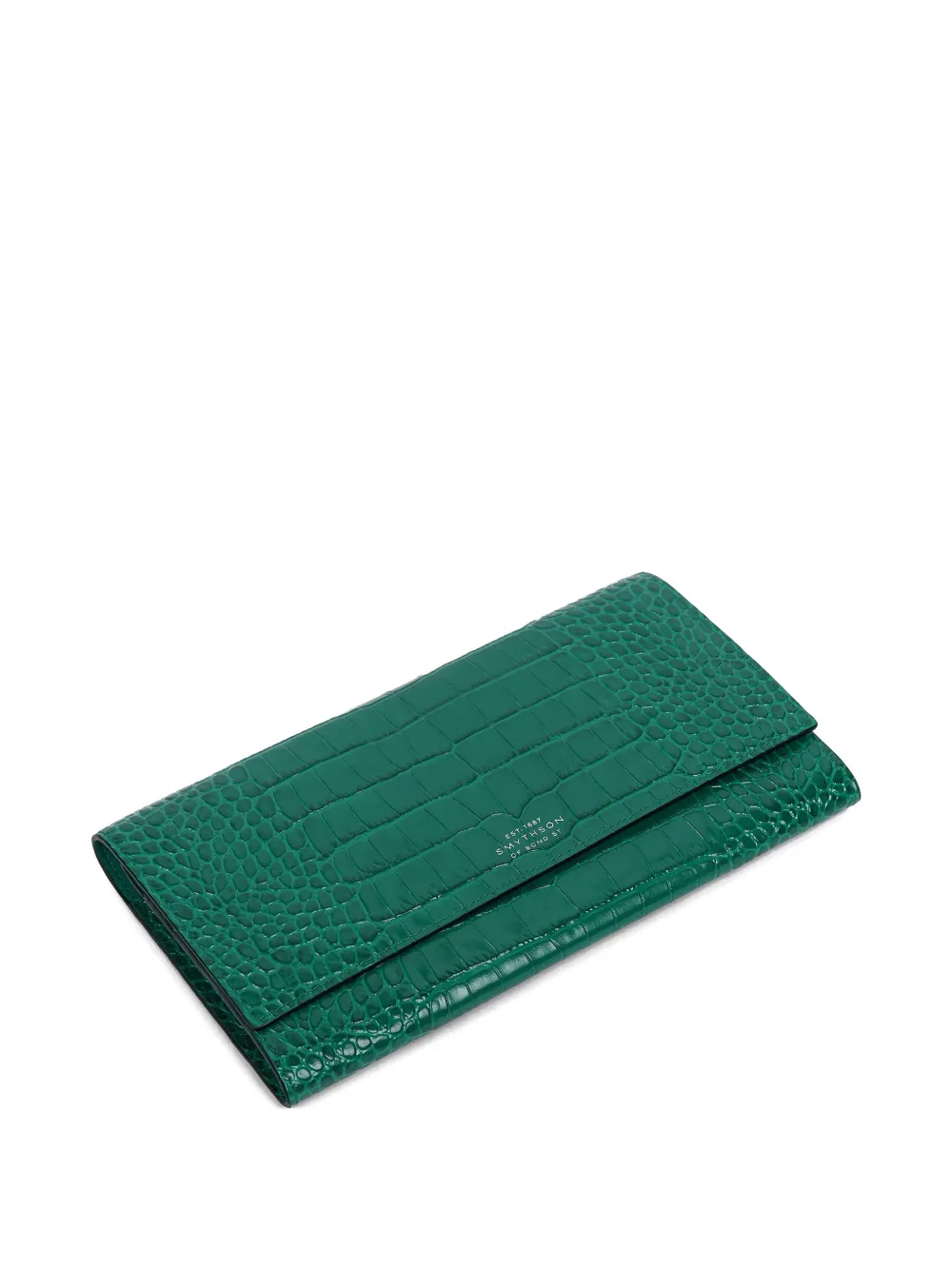  Smythson Marshall Mara Travel Wallet - Green 