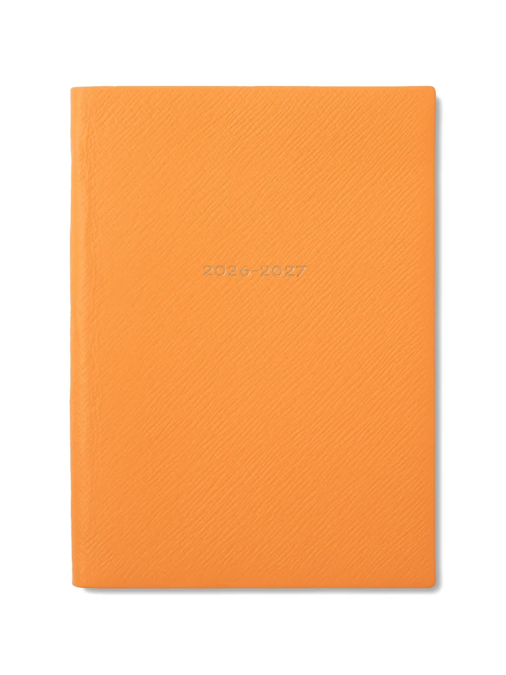 Smythson 2026-2027 Soho weekly diary - Orange