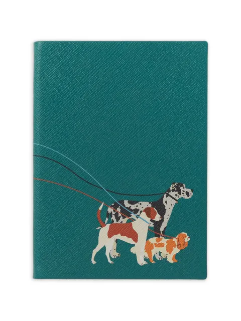 Smythson cuaderno Soho Dogs