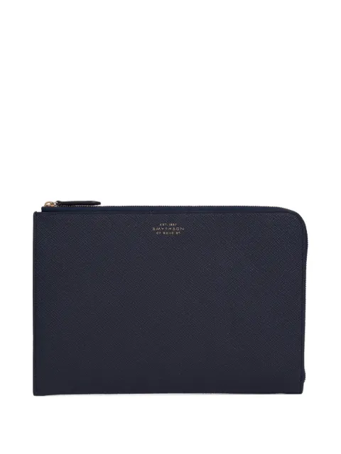 Smythson bolsa de mano slim