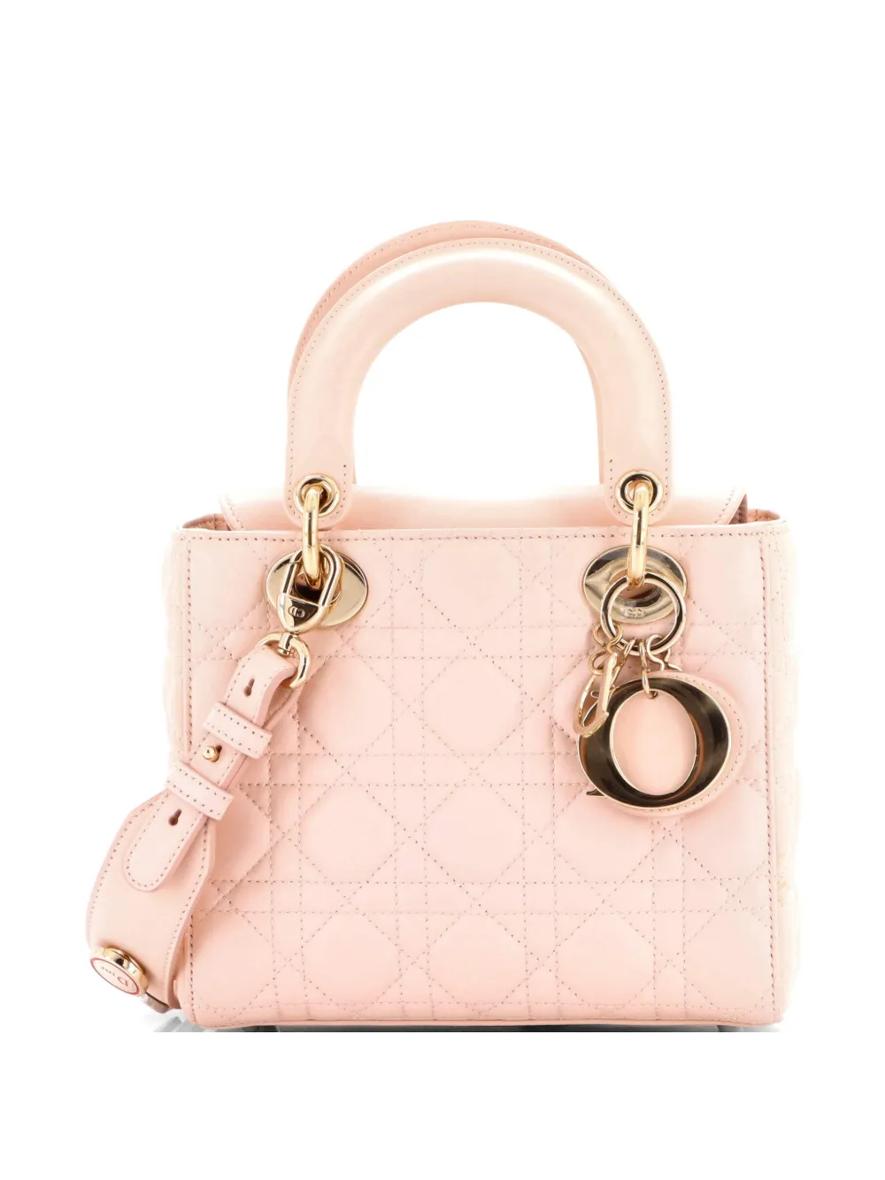 My Abcdior Lady Dior Bag Cannage Quilt Lambskin Crossbody Bag