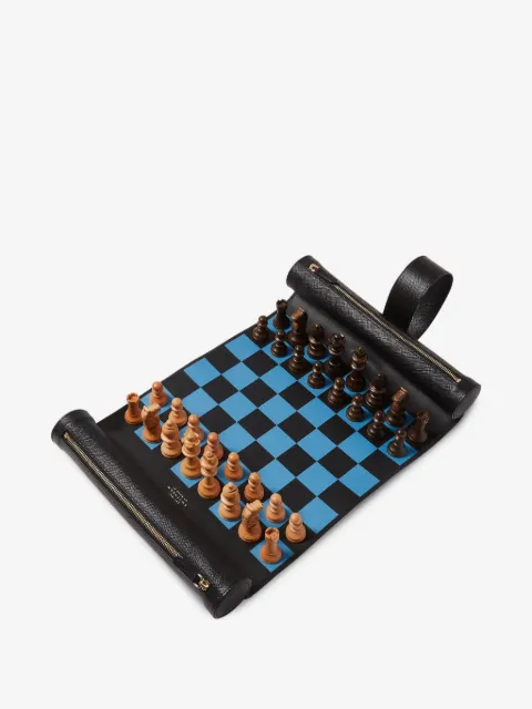 Smythson strap chess roll
