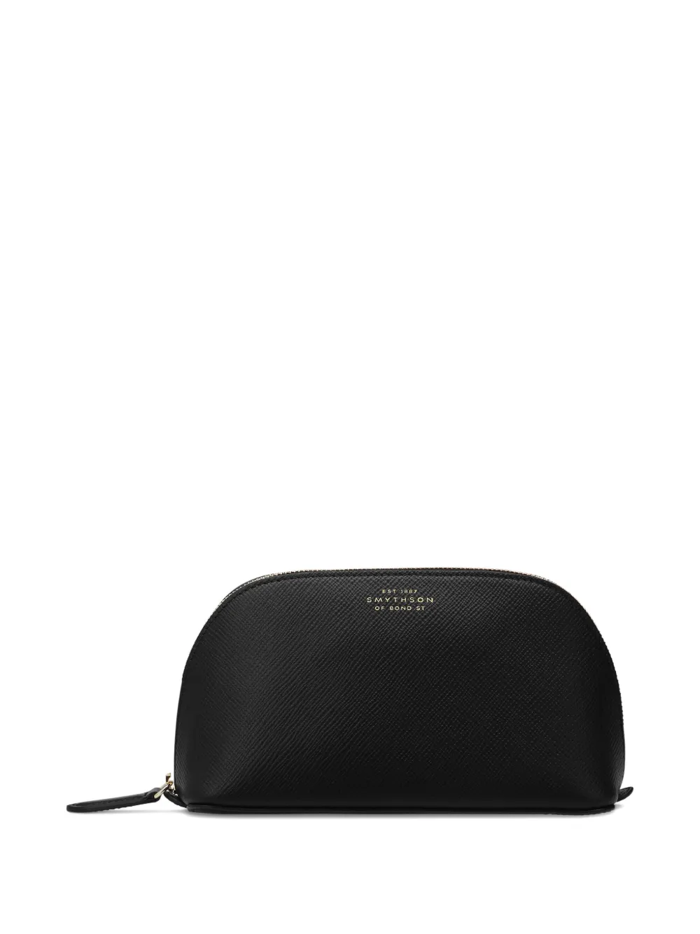 Smythson Trousse make up con zip - Nero